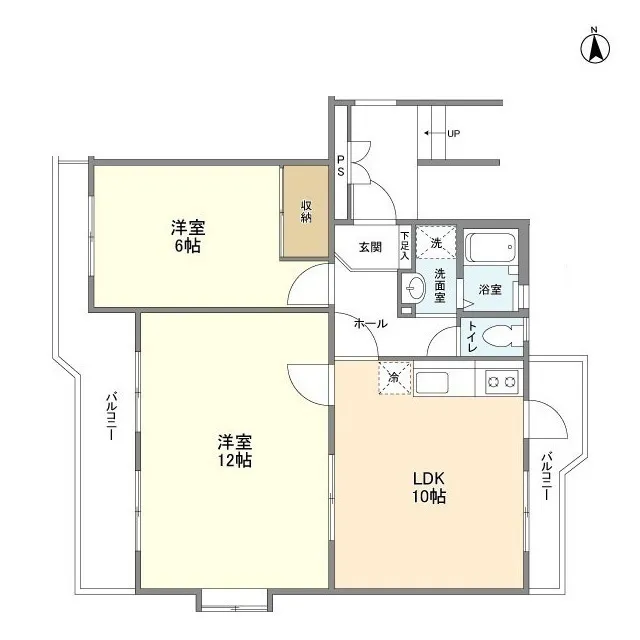 Ichigaya Kagacho Apartment Building D - Floor Plan - ["Floor plan", "Plan", "Diagram"]