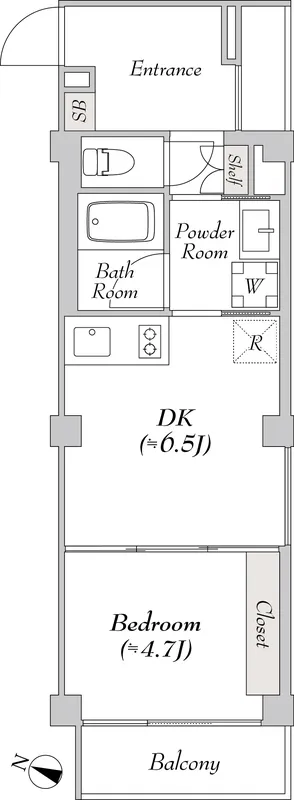 RUMIX WASEDA - Floor Plan - []