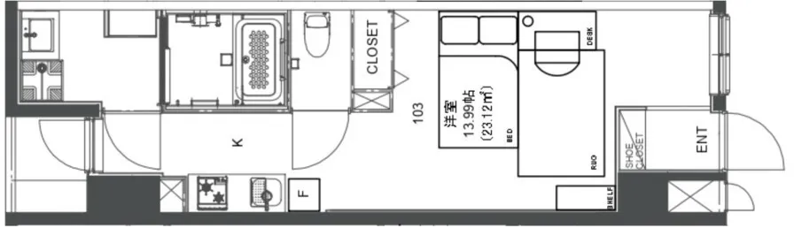 Hmlet Nakano Shinbashi - Floor Plan - ["Floor plan"]