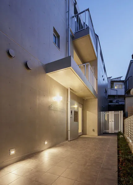 Terrace Kitazawa - Exterior - ["Ceiling", "Concrete", "Light fixture"]
