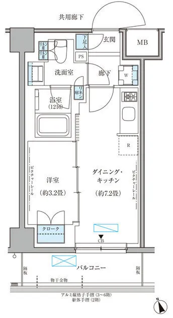 Park Axis Bunkyo Hongo - Floor Plan - ["Floor plan", "Diagram", "Plan"]