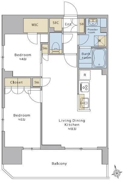 Brillia Ist Asakusabashi - Floor Plan - ["Floor plan", "Plan"]