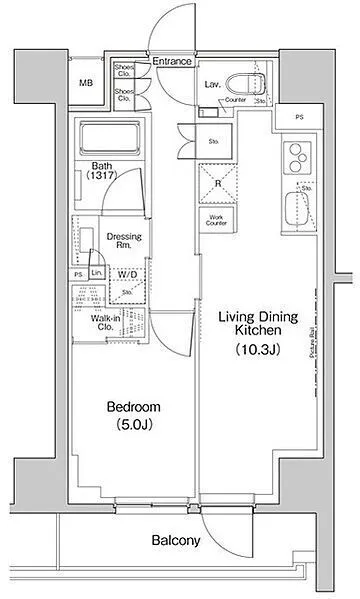 The Park Habio Nakano Fujimicho Garden - Floor Plan - ["Product", "Rectangle", "Schematic"]