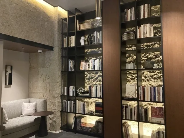 The Park Habio Omori Sanno - Interior - ["Bookcase", "Shelf", "Furniture"]