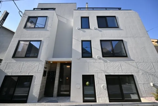 Grand Maison Meguro - Exterior - ["Apartment", "Urban design", "Concrete"]