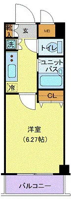 Avinity Higashi Nakano - Floor Plan - ["Apartment", "Home Door", "Gate"]