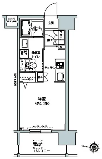 Park Cube Itabashi Honmachi - Floor Plan - []