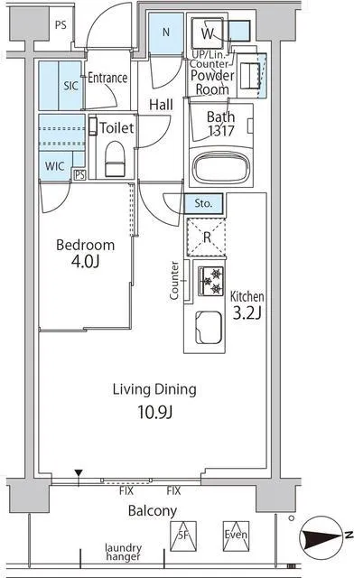Green Residence Akasaka - Floor Plan - ["Rectangle", "Font", "Parallel"]
