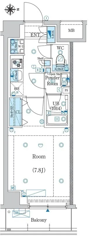 Estrus Ryogoku II - Floor Plan - ["Plan"]