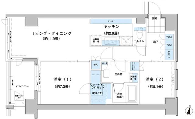 Gardenier Kinuta Residence - Floor Plan - ["White", "Diagram", "Plan"]