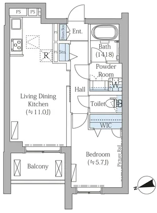 The Place Nakano Momozono - Floor Plan - ["Floor plan", "Plan"]