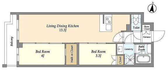Asyl Court Nerima Nakamurabashi - Floor Plan - ["Floor plan"]