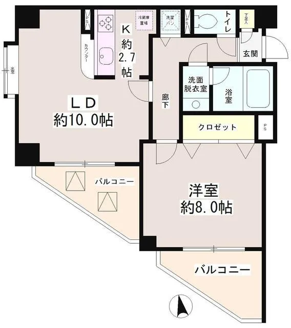 Roppongi Place - Floor Plan - ["Floor plan", "Text", "Plan"]
