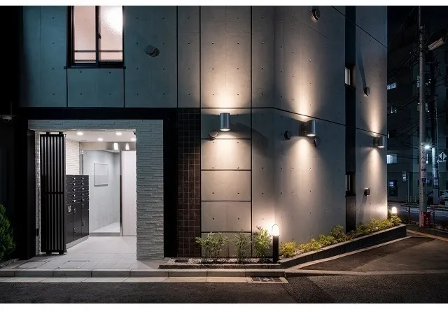 Villa Claire Bunkyo Koishikawa - Exterior - ["Light fixture", "Security lighting", "Sconce"]
