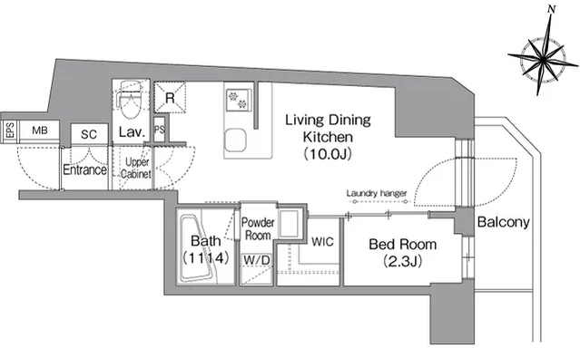BPR Residence Minami-Shinagawa - Floor Plan - ["Diagram", "Plan"]