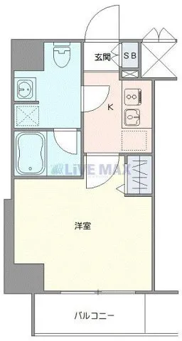 Harmony Residence Omori West - Floor Plan - []