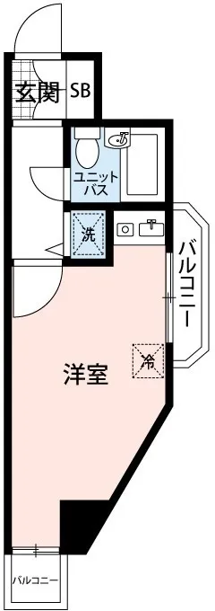 Mynavi STAY Palace Shimokitazawa WEST - Floor Plan - []