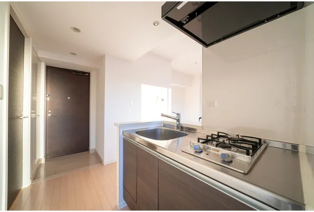 Orchid Residence Shinagawa - Interior - ["Apartment", "Kitchen", "Plumbing fixture"]