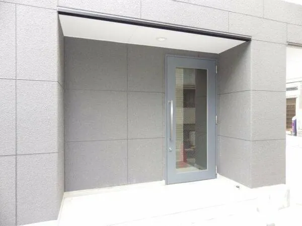 Grace Court Tsukishima - Exterior - ["Grey", "Concrete", "Glass"]