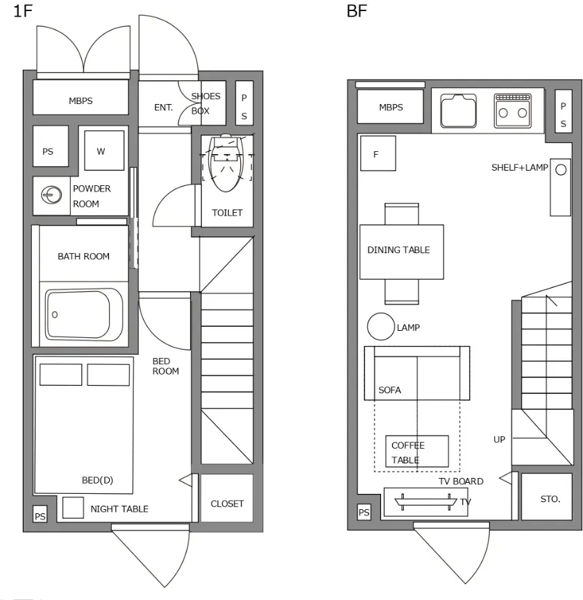 Hmlet Sangenjaya II - Floor Plan - []