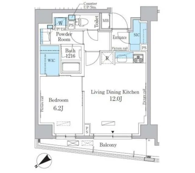 Park Axis Oshiage / Sumida Park - Floor Plan - ["Map", "Schematic", "Rectangle"]