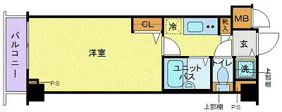 Toshin Phoenix Nihonbashi Kabutocho Sanbankan - Floor Plan - ["Apartment"]