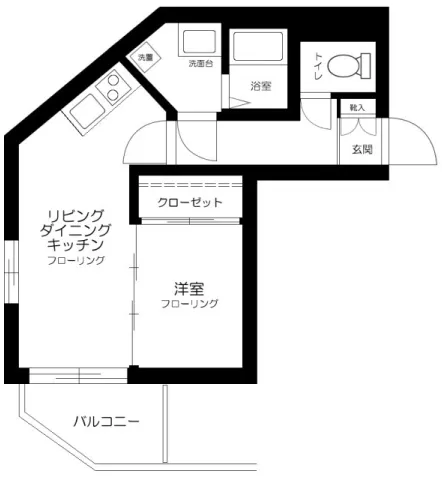 Carouge Kanamecho - Floor Plan - ["White", "Plan", "Diagram"]