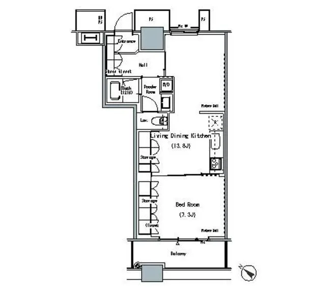 The Tokyo Towers Midtower - Floor Plan - ["Map", "Schematic", "Slope"]