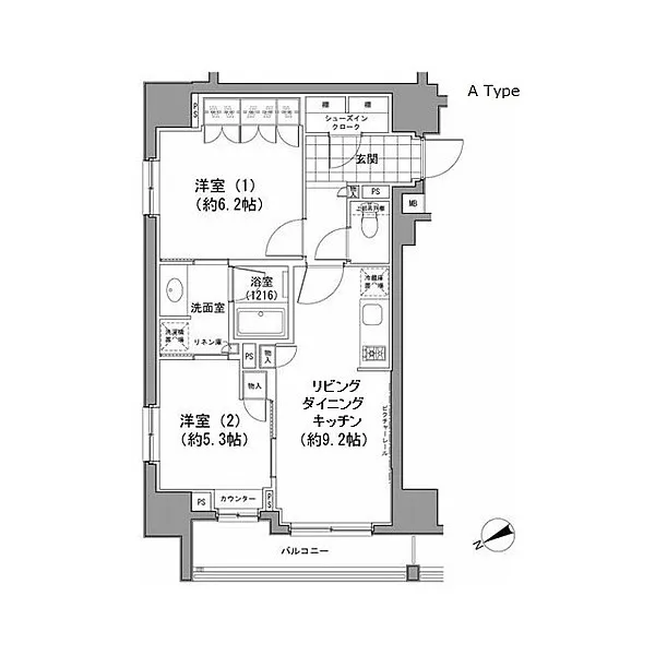 Park Habio Hatchobori - Floor Plan - ["Floor plan", "Plan", "Diagram"]