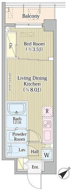 Avvolto Felice Kamata South - Floor Plan - []