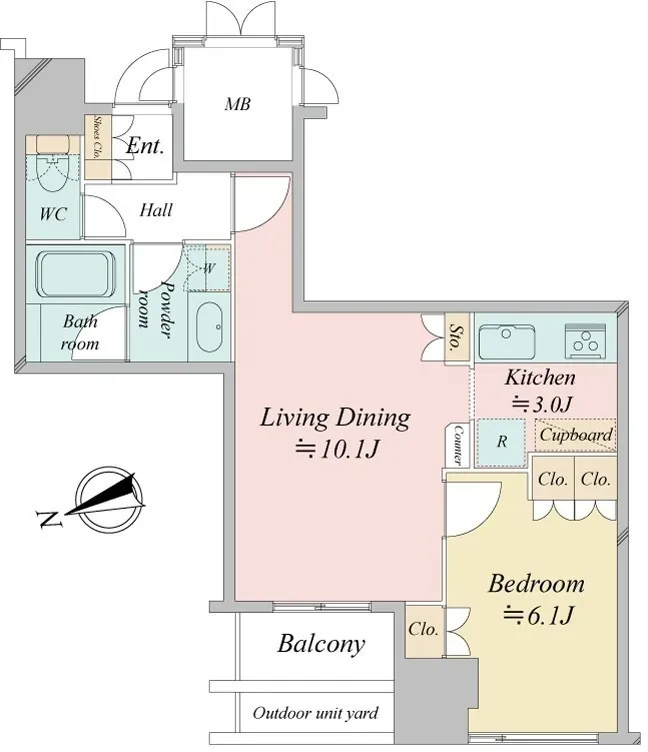 West Park Tower Ikebukuro - Floor Plan - ["Diagram", "Floor plan", "Plan"]