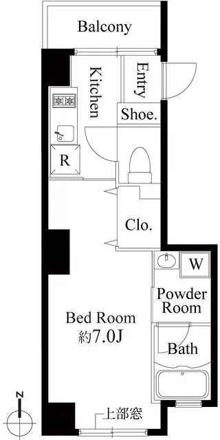 CERES Sumiyoshi - Floor Plan - ["Tile Flooring"]