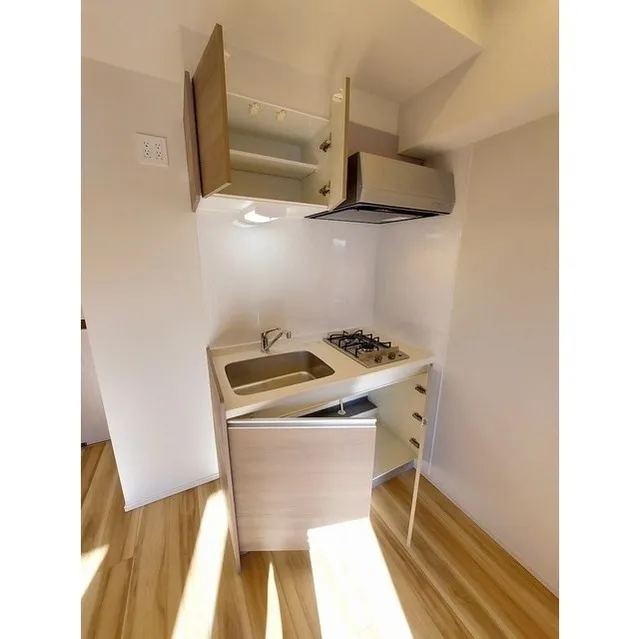 Geoent Monzen Nakacho - Interior - ["Wood", "Shelving", "Flooring"]