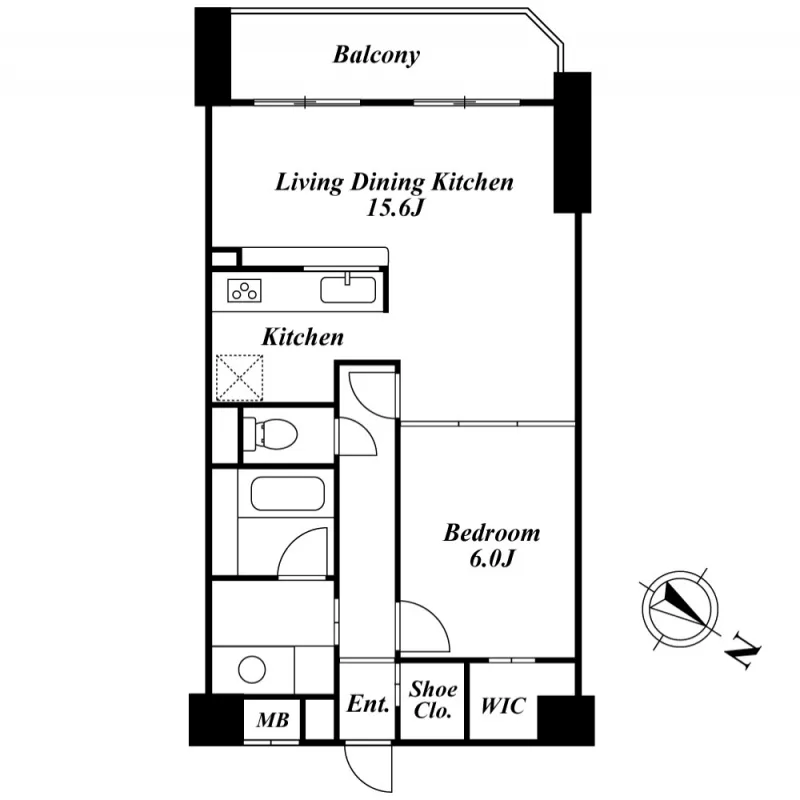 Premier Knotty Yutenji - Floor Plan - ["Text", "Floor plan", "Diagram"]