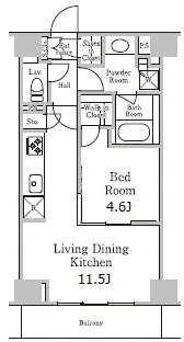 RESIDIA Sendagi - Floor Plan - []