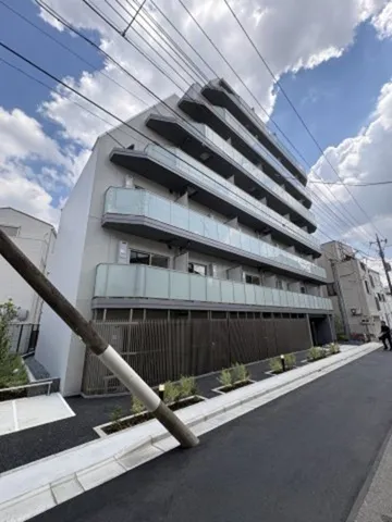 Genovia Kita-Senju - Exterior - ["Brutalist architecture", "High-rise building", "Headquarters"]