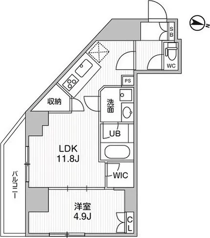 Comforia Live Senju - Floor Plan - ["Rectangle", "Font", "Schematic"]