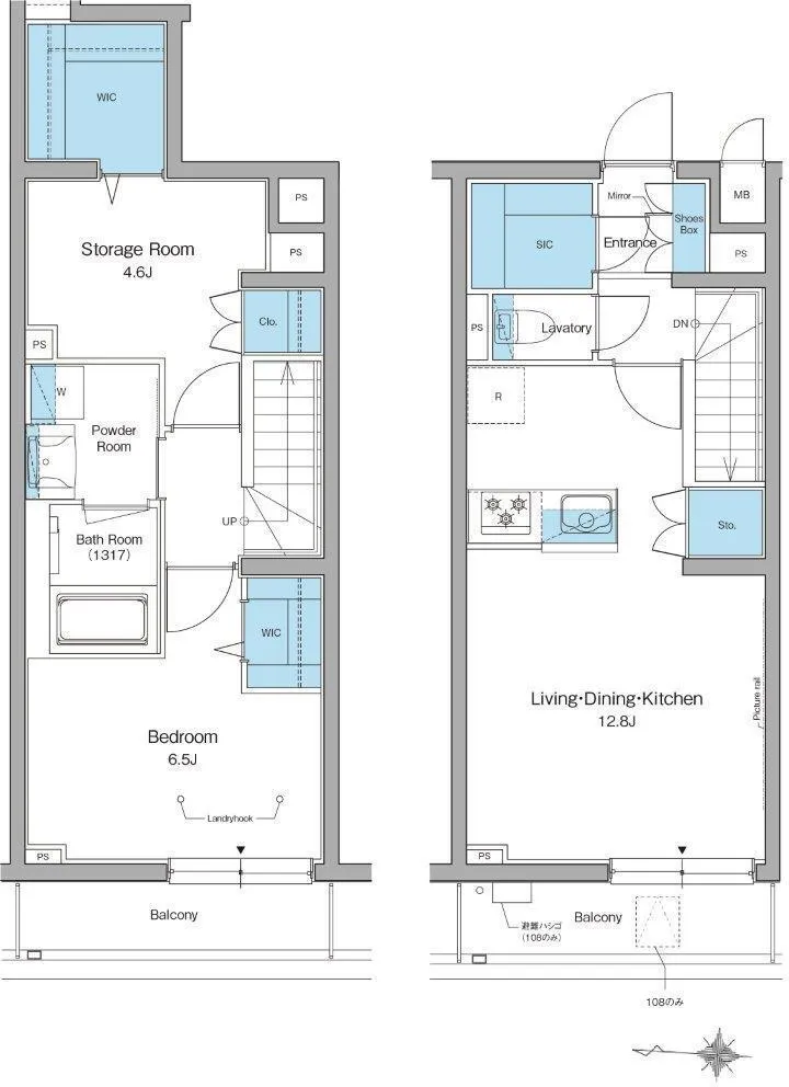 Lefon Livent Suginami Eifuku - Floor Plan - ["Plan", "Floor plan", "Technical drawing"]