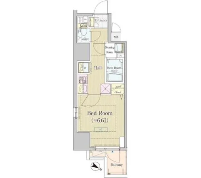 La Vie Lente Ochanomizu - Floor Plan - ["Map", "Rectangle", "Schematic"]