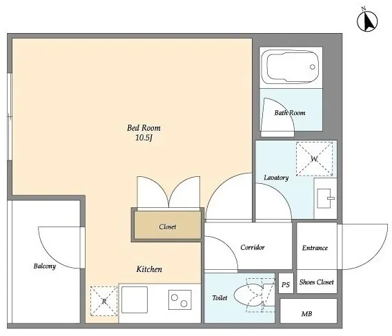 Hill Top Kitazawa - Floor Plan - ["White", "Floor plan"]