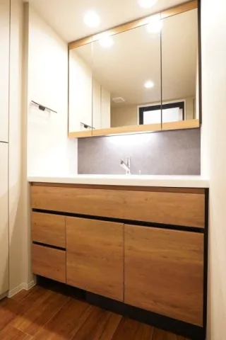 Proud Nakameguro - Interior - ["Bathroom Sink", "Flooring", "Bathroom cabinet"]