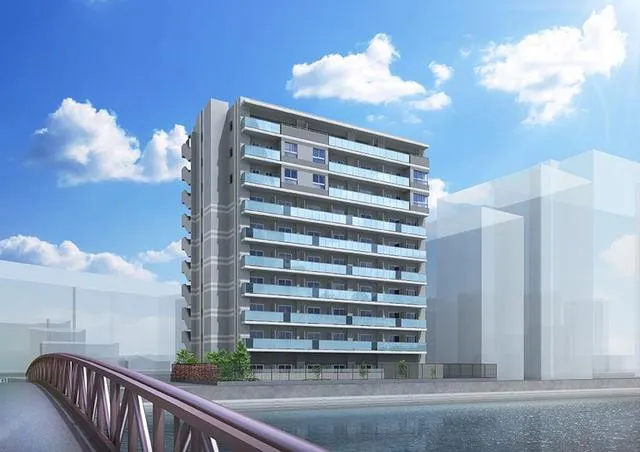 Park Axis Shibaura Canal - Exterior - ["Cloud", "Sky", "Building"]