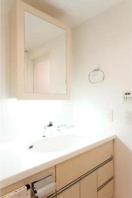 Trestage Yotsuya - Interior - ["Mirror", "Tap", "Sink"]