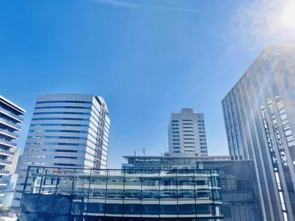 Brillia Tower Hamarikyu - Interior - ["Blue", "Skyscraper", "Building"]