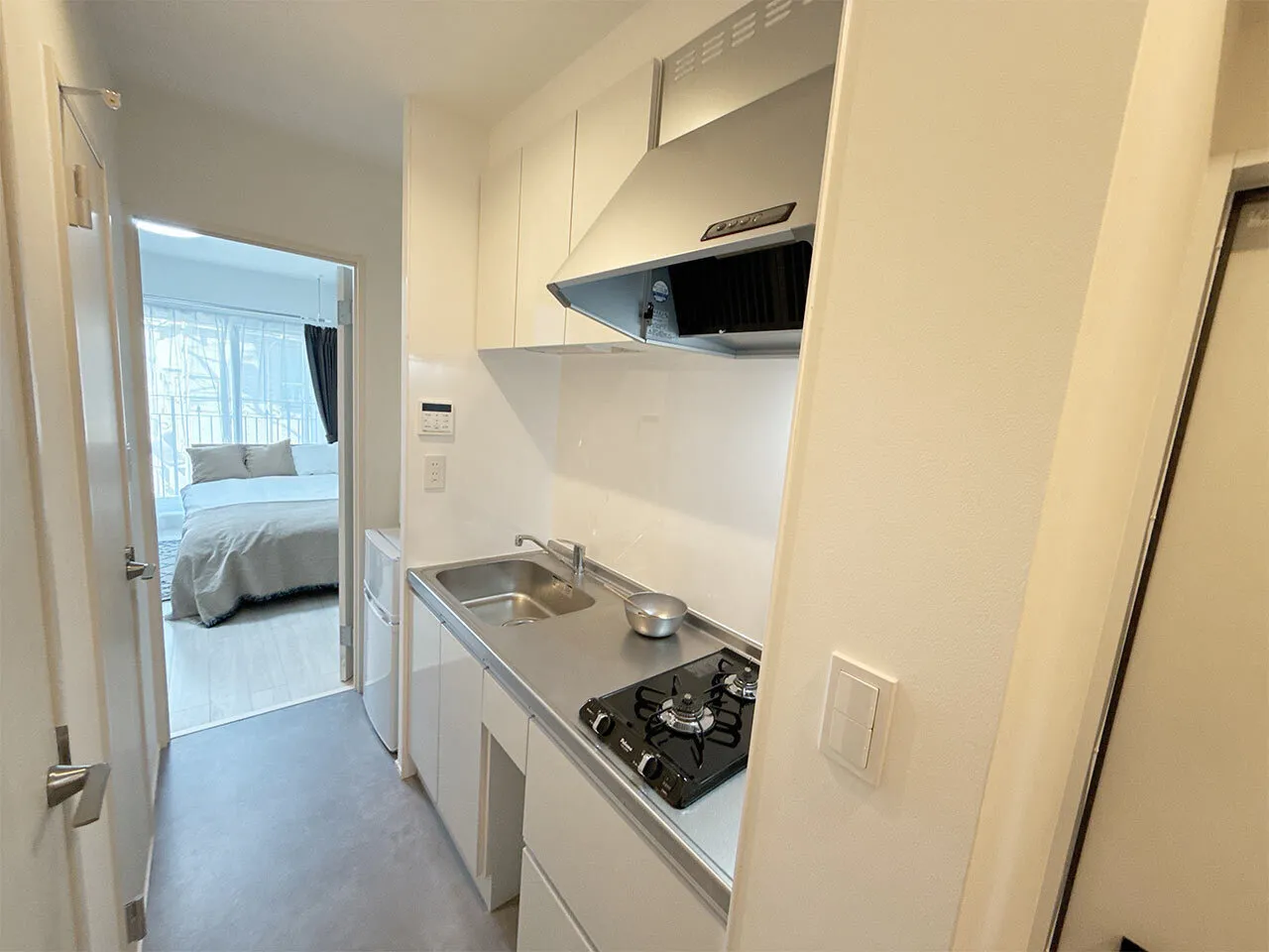Mynavi STAY Global Harajuku Maison - Interior - ["Kitchen", "Major appliance", "Apartment"]