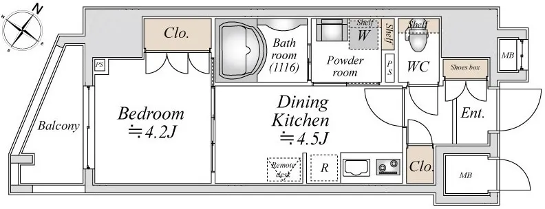 Milia Residence Myogadani - Floor Plan - ["Diagram"]