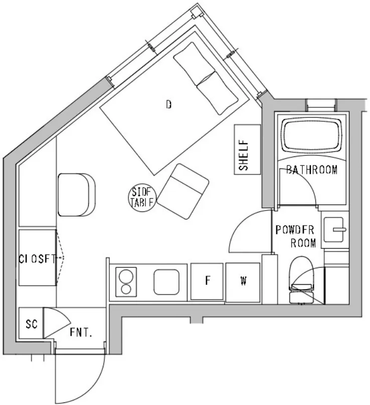 Hmlet Gakugei Daigaku - Floor Plan - []