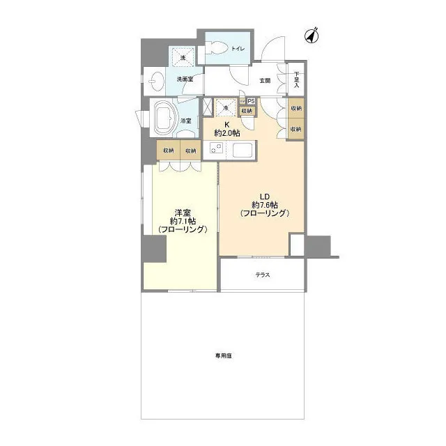 Cosmo Lead Ichigaya Harakatacho - Floor Plan - ["Rectangle", "Schematic", "Handwriting"]
