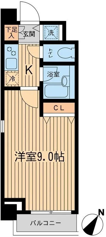 JC Nishi Magome - Floor Plan - ["Apartment", "Door", "Gate"]