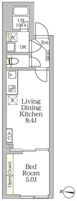 Aglaia Shinjuku Nishiochiai - Floor Plan - []
